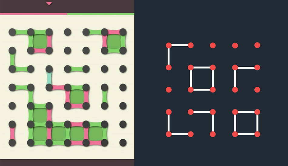 بازی مولتی پلیر اندروید - بازی ۲ نفره آنلاین Dots and Boxes