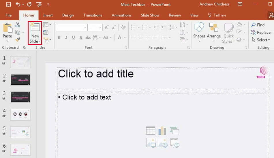 new slide in ppt /ساختن اسلاید در پاورپوینت