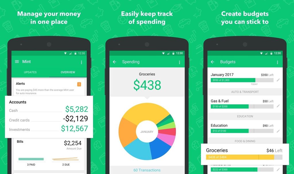 اپلیکیشن Mint