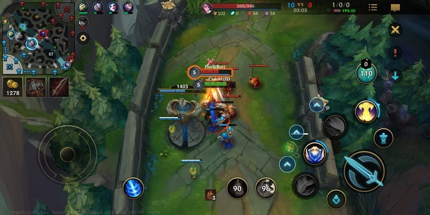 بهترین بازی گوشی اندرویدی - League of Legends: Wild Rift