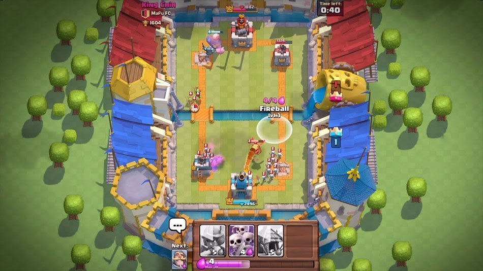 گیم پلی بازی Clash Royale
