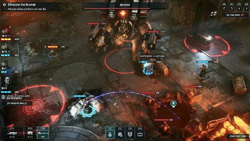 بازی استراتژیک Gears Tactics - بهترین بازی Strategic 