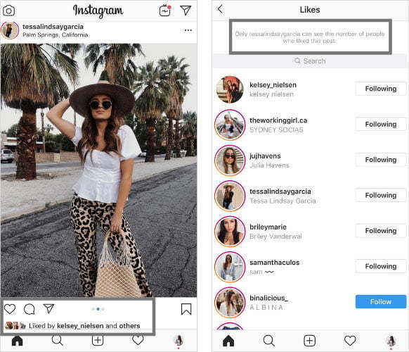 حذف لایک اینستاگرام/ Hidden-Instagram-Likes