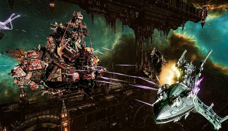 بهترین بازی های استراتژیک برای کامپیوتر - بازی استراتژیک کامپیوتر Battlefleet Gothic: Armada