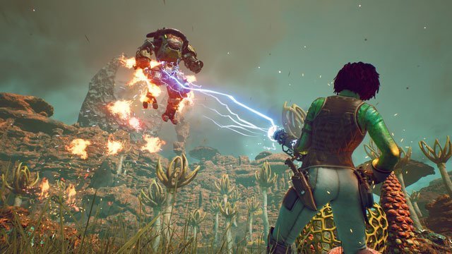 ترینر بازی the outer worlds