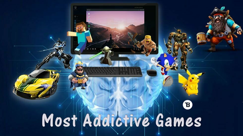 بازی های اعتیاد آور / best addictive games