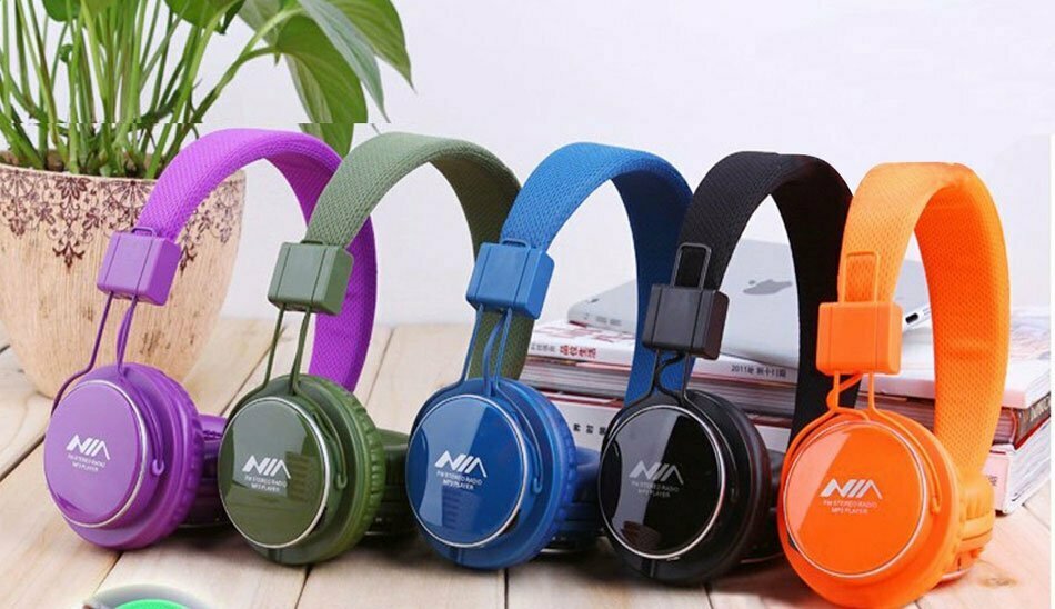 هدیه برای خانم ها / nia-headphones/ هدست بلوتوث نیا مدل Q8-851S