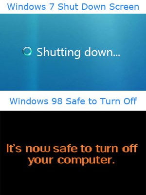 windows-shutdown / خاموش شدن ویندوز