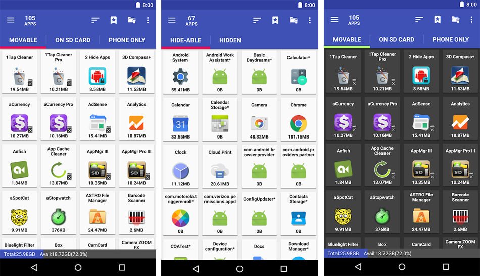 نرم افزار مدیریت برنامه ها AppMgr III (App 2 SD)