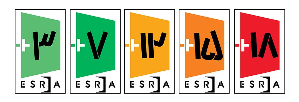 نظام رده‌بندی سنی ESRA