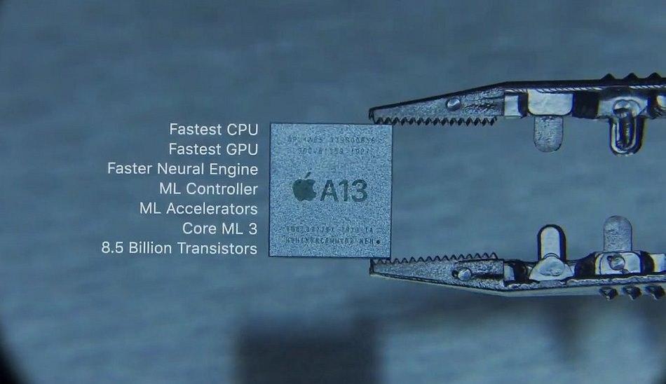 apple a13 / مقایسه چیپست اپل a13