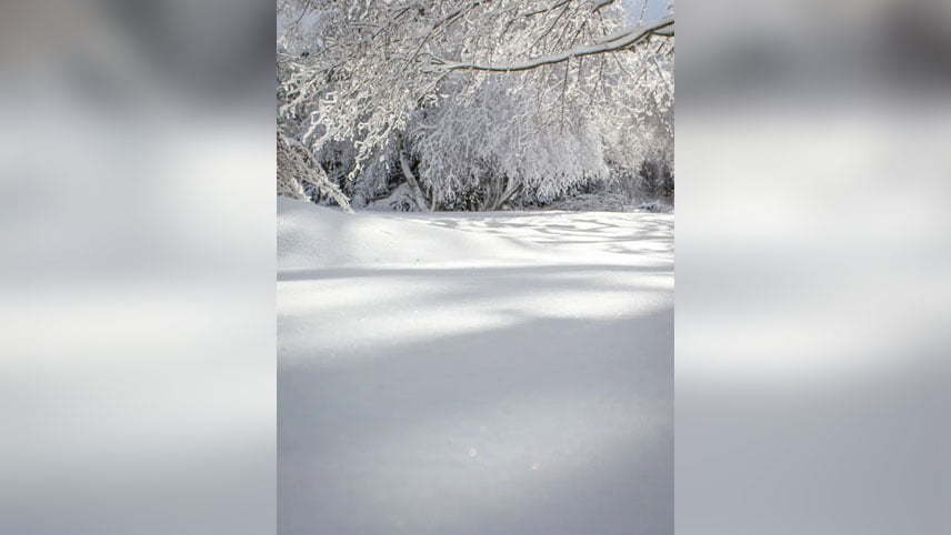 ژست عکاسی در برف پسرانه