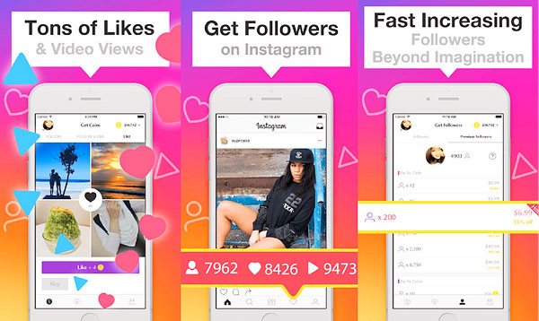 برنامه افزایش فالوور اینستاگرام رایگان - get-followers-get-likes
