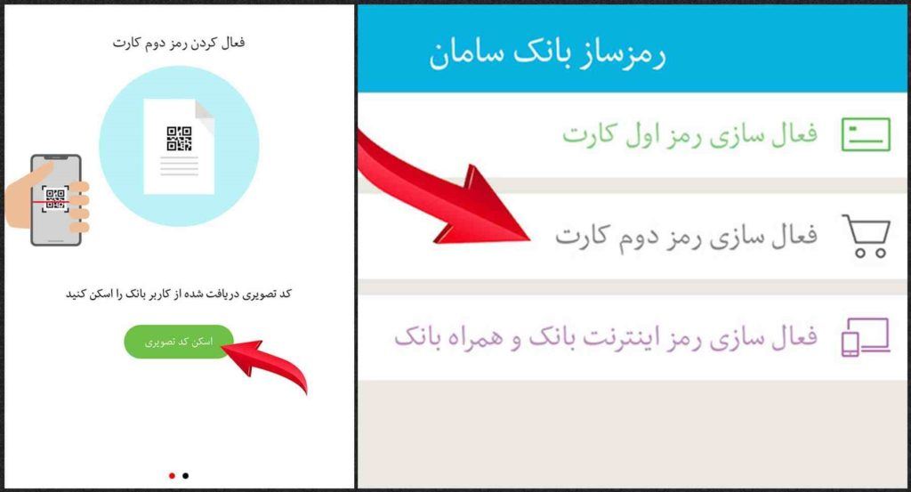 بانک سامان-رمز دوم یکبار مصرف