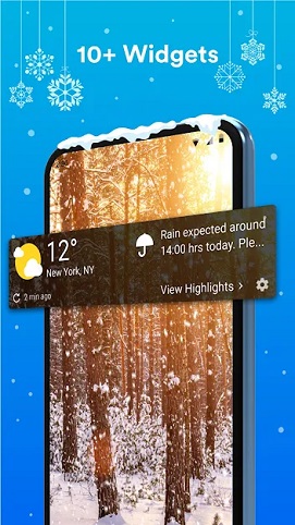 بهترین ویجت های اندروید - 1Weather