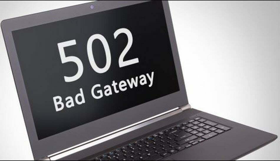 خطای 502 در اینترنت