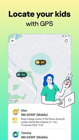 نرم افزار کنترل والدین اندروید