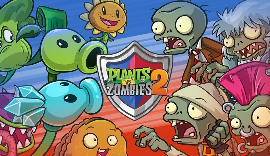 بازی زامبی انلاین برای گوشی - Plants vs Zombies 2