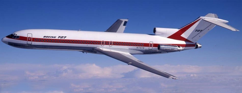 boing-727/ هواپیمای بوئینگ 727