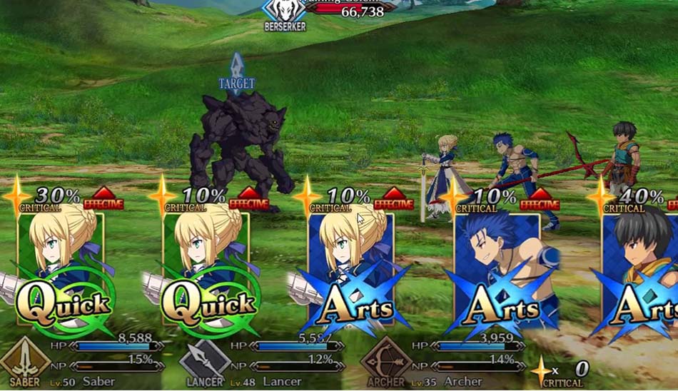 Fate/Grand Order / بازی انیمه ای برای اندروید