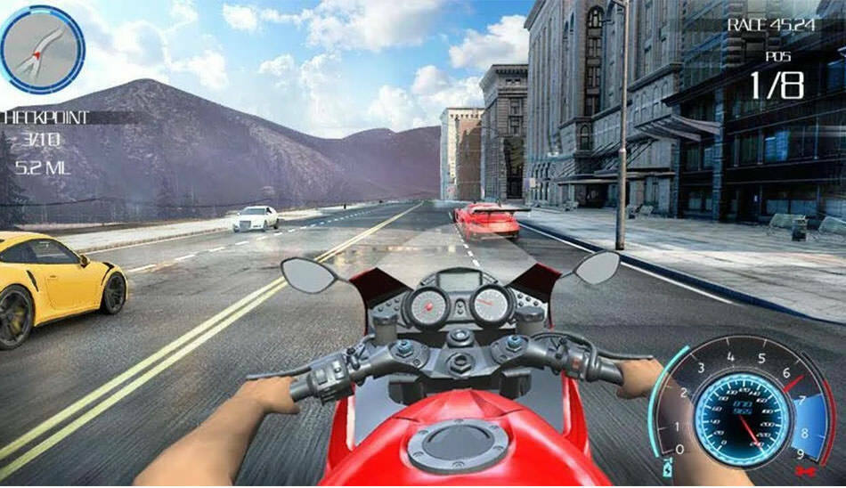 Racing Moto / بازی موتور اندروید کم حجم