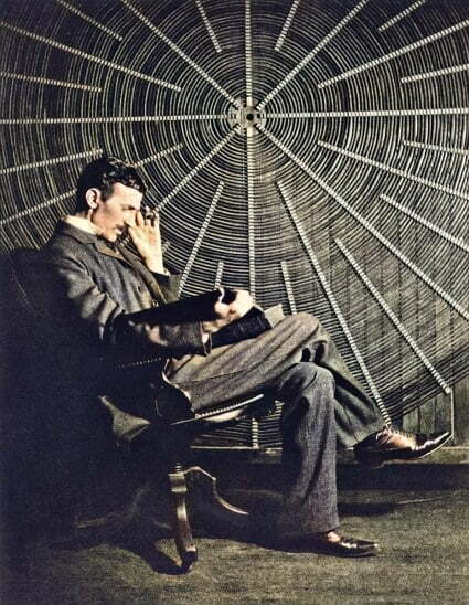 nikola tesla / نيكولا تسلا و توماس اديسون