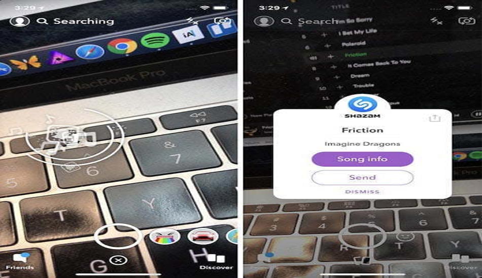 برقراری تماس صوتی و تصویری در Snapchat