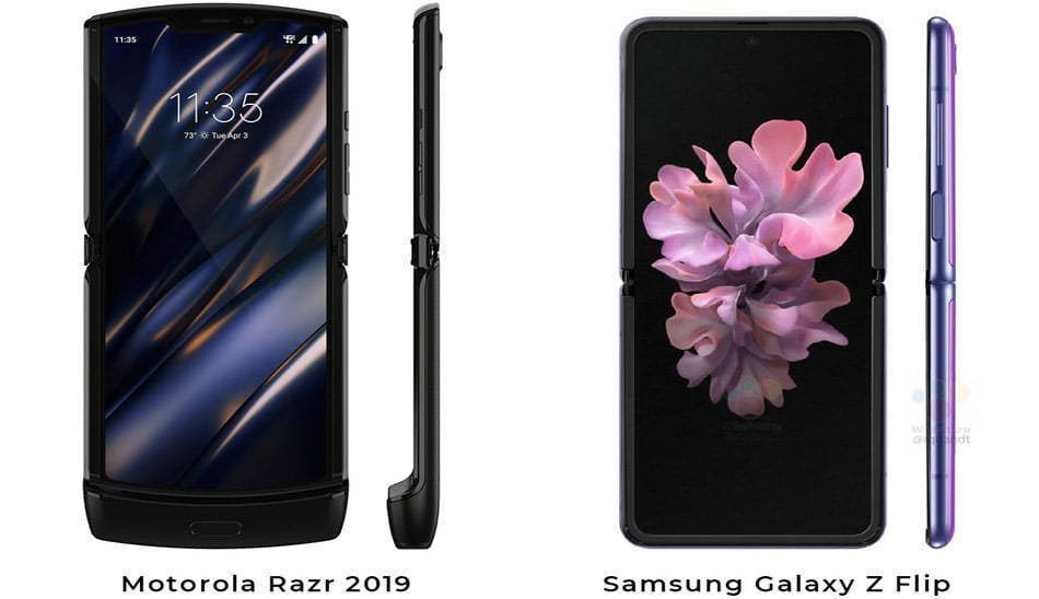 مقایسه سامسونگ Z flip با موتورولا Razr / مقایسه موتورولا ریزر با گلکسی z flip سامسونگ