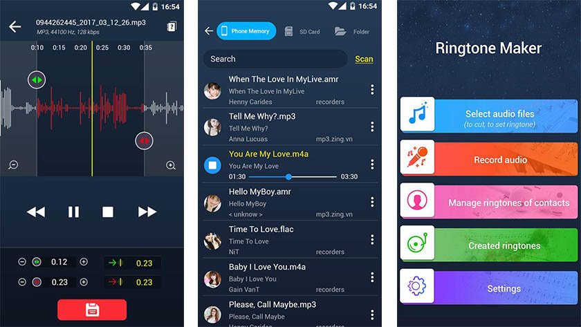 برنامه زنگ موبایل