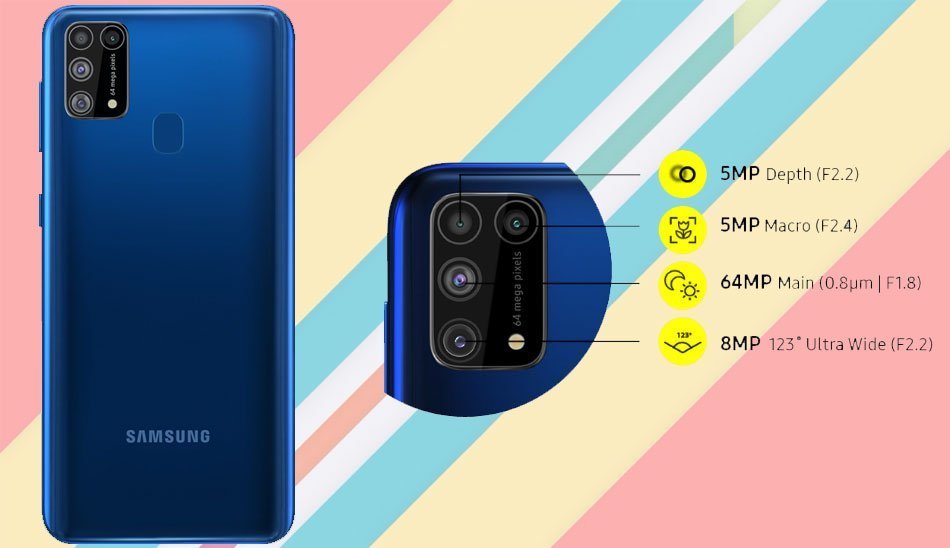 samsung-galaxy-m31/ مشخصات گوشی سامسونگ m31
