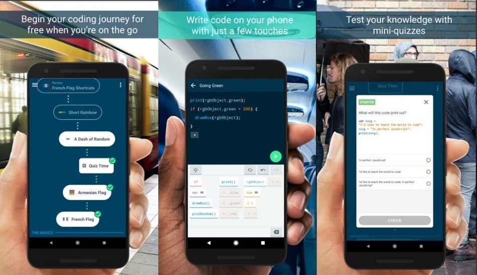 اپلیکیشن آموزش برنامه نویسی