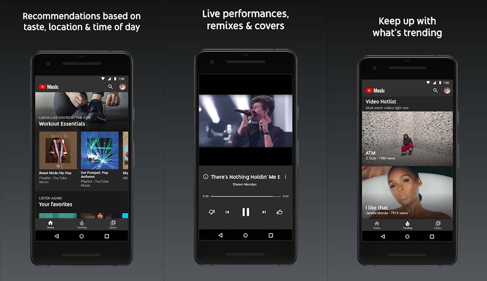 youtube-music/ برنامه یوتیوب موزیک