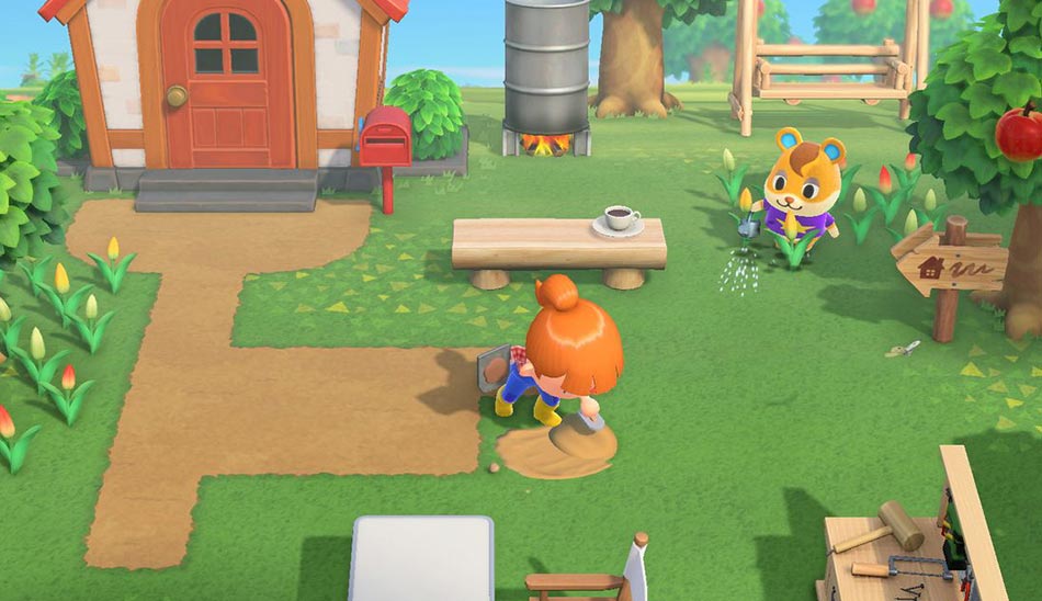 بازی Animal Crossing: New Horizons / بازی New Horizons