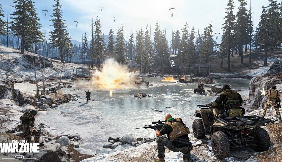 بازی call of duty warzone / ندای وظیفه: منطقه جنگی