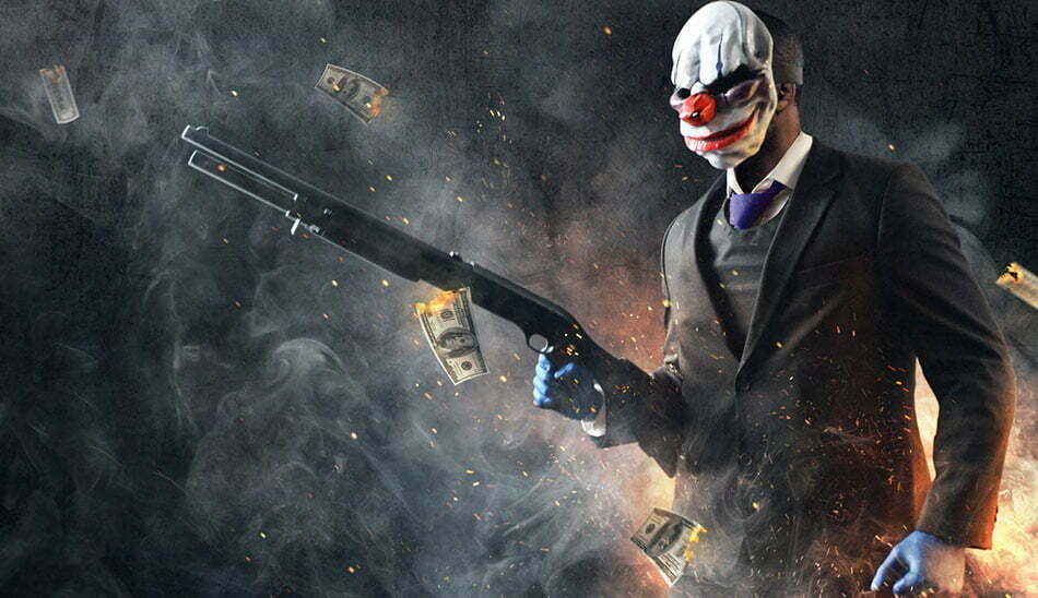 بازی شبیه جی تی ای برای کامپیوتر - Payday 2