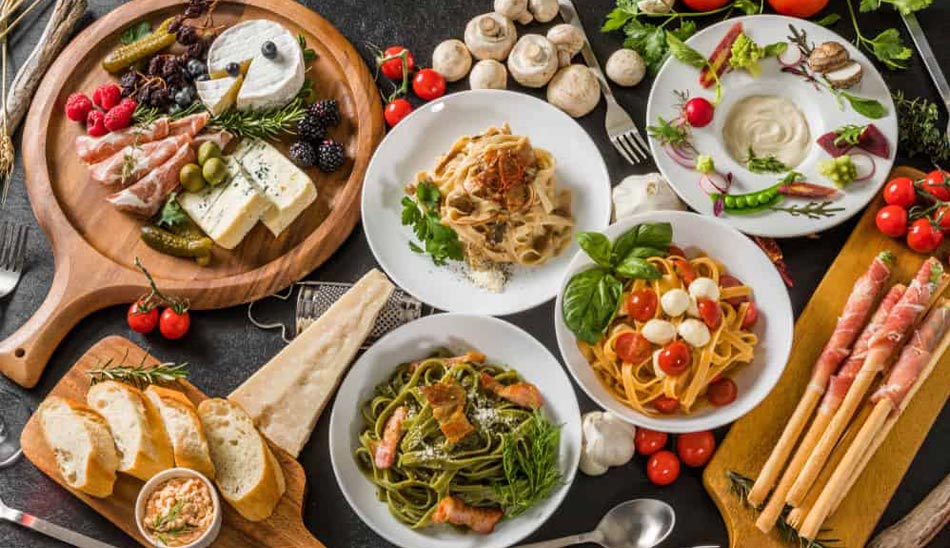 غذای های ایتالیایی