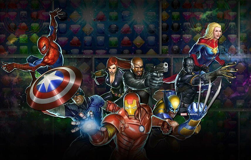 بهترین بازی های مارول برای کامپیوتر دانلود - بازی Marvel Puzzle Quest
