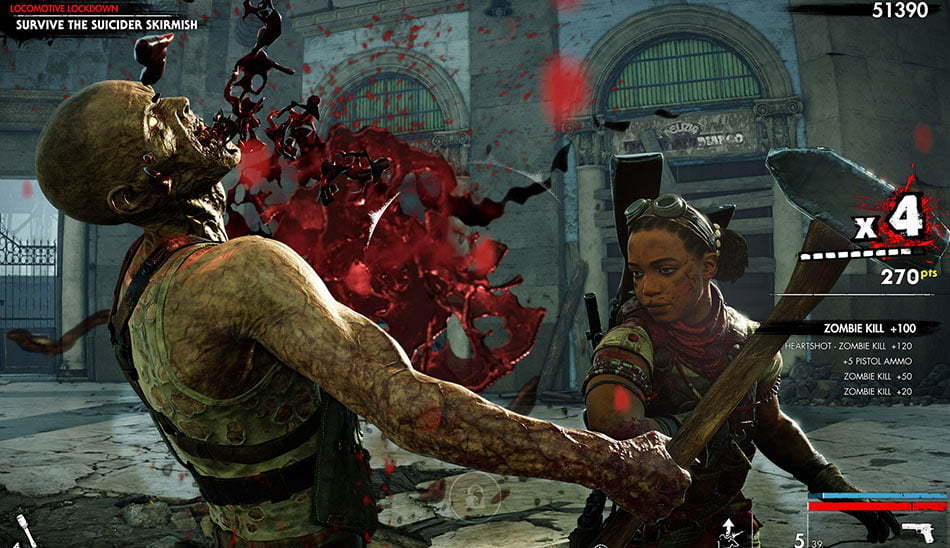 بازی dead war / بازی zombie army 4
