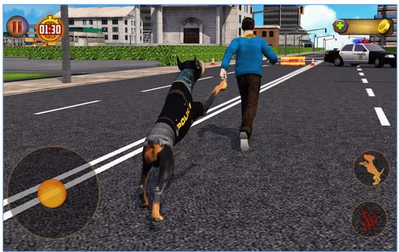 بازی Police Dog Simulator 3D بازی پلیسی اندروید