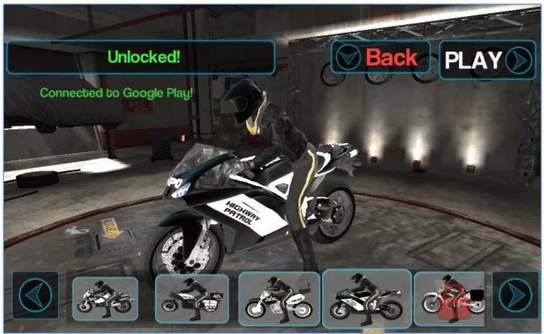 بازی Police Bike Traffic Rider بازی پلیسی تفنگی اندروید