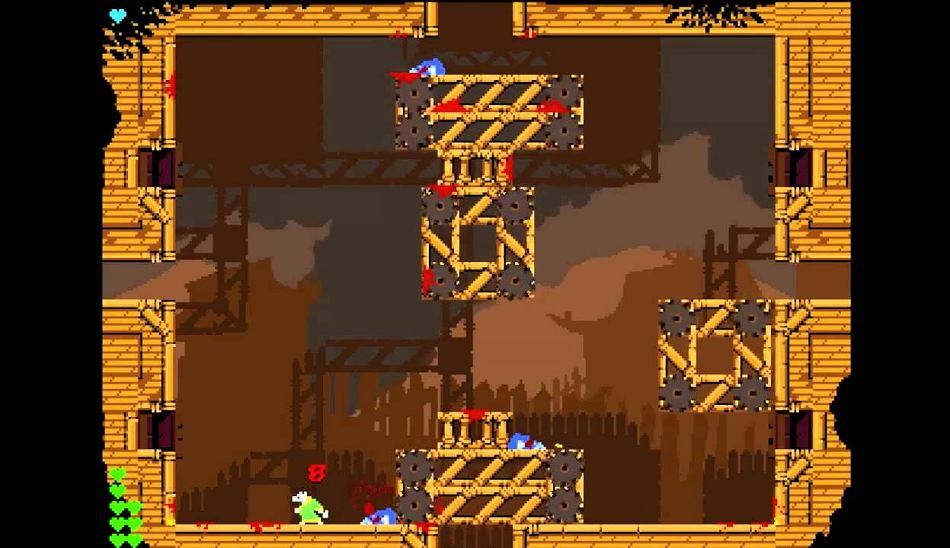 بهترین بازی سامورایی - بازی سامورایی Samurai Gunn