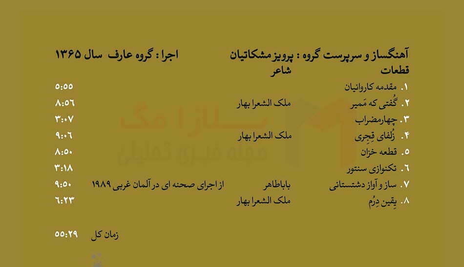 دانلود آلبوم خراسانیات شجریان و مشکاتیان