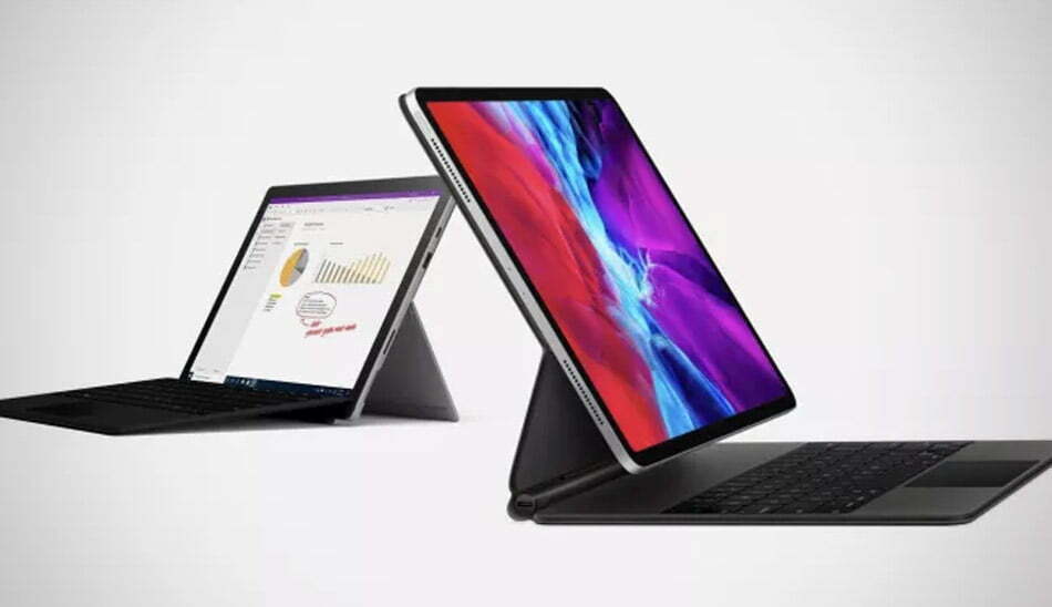 surface-pro-7-vs-ipad-pro-2020/ ipad-pro-2020-vs-surface-pro-7/ مقایسه آیپد پرو 2020 و سرفیس پرو 7