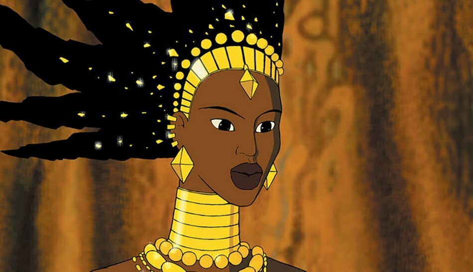 فیلم Kirikou and the Sorceress . یادگیری زبان فرانسه با فیلم