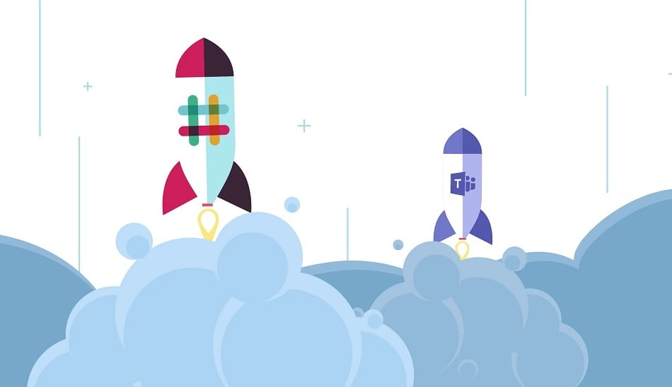 Microsoft Teams vs Slack / برنامه slack