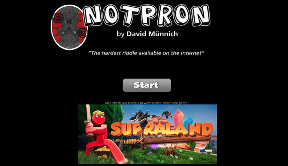 Notpron / اجرای بازی فلش