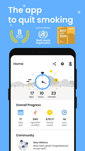 اپلیکیشن ترک سیگار