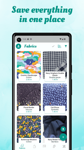 اپلیکیشن خیاطی Stash Hub