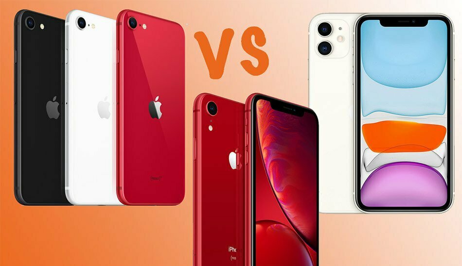 مقایسه آیفون SE 2020