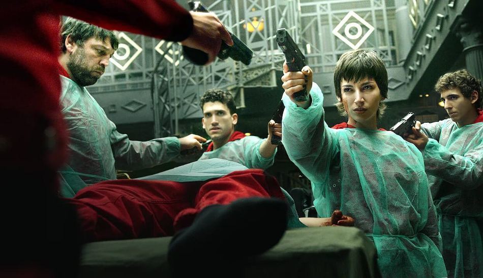بازیگران سریال money heist